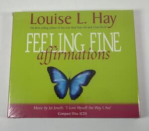 Feeling Fine Affirmations by Louise L. Hay (2004, Compact Disc CD) - New